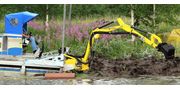 Digger for Excavation Aggregate and Combined Mounting System