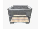 Euro Mesh Box With Lid, Lockable