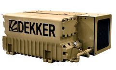 Dekker - Model VMXP0160MA1 - Oil-Sealed Liquid Ring Vacuum Pump System