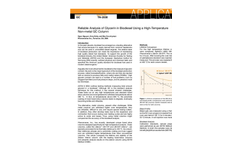 Applications Notes - Reliable Analysis of Glycerin in Biodiesel Using a High-Temperature Non-metal GC Column