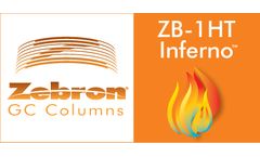 Zebron - Model ZB-1HT Inferno - High Temperature Fused Silica GC Column