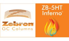 Zebron - Model ZB-5HT Inferno - High Temperature Fused Silica GC Column