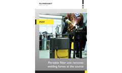 PHV Portable High-Vacuum Dust and Fume Filter/Collector Brochure