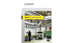 MistEliminator Modular Filter System for Effective Removal of Oil Mist Brochure