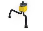 Plymovent - Model DualGo - This welding fume extractor with two extraction arms is a real space saver