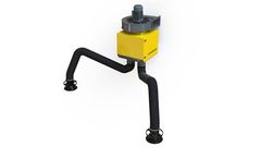 Plymovent - Model DualGo - This welding fume extractor with two extraction arms is a real space saver