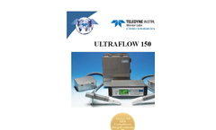 Model UltraFlow 150 - Ultrasonic Gas Flow & Temperature Monitor Brochure