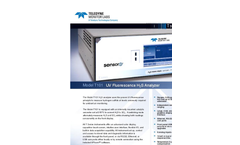 Teledyne - Model T101 - UV Fluorescence H2S Analyzer Brochure