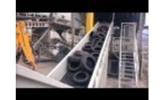 PRECIMECA Scrap Tire Shredder 15-02-50 NEO NV Video