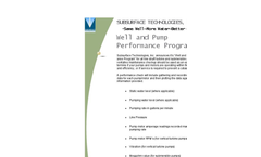 Subsurface - Well and Pump Performance Program Service - Brochure