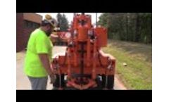 Acker PT-22 - Pavement Test Core Drill Video