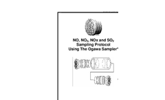 Protocol for NO-N0x, N02, S02 (PDF 497 KB)