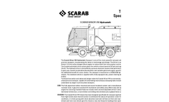 Scarab - Minor Compact Road Sweeper Technical Specification