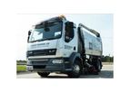 Scarab Magnum - Model 13 to 18* Tonne Chassis - Roadsweeper for Single‐Engine Hydrostatic Drive System