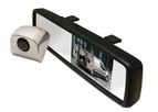 MOR-Vision - Model STSK4531R - 4.3 Inch Rearview Mirror/Monitor Backup Camera (CHROME)