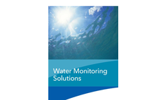 YSI - Water Monitoring Solutions - Brochure