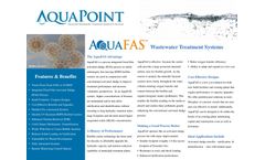 Aquapoint - Model AquaFAS - Wastewater Treatment Systems - Brochure
