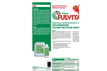 Fulvital - Plus Liquid - Organic Micronutrient Deficiency Corrector Brochure