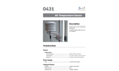 Model 0431 - Air Temperature Sensor - Brochure