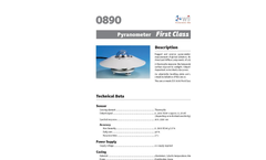 Model 0890 - Pyranometer Sensor - Brochure
