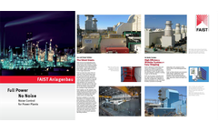 Faist - Upgrades/Retrofits System for Gas Turbine Power Stations Brochure