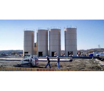 Liquid and dry process silos for hydrofracking industry - Agriculture