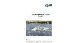Fuchs Centrox - Model CX - Aspirating Aerator Brochure