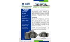 CCC - Model EGC2 / EGC4 - Electronic Gas Carburetors - Brochure