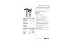 Follett - Carbonless Filter System - Datasheet