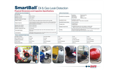 SmartBall - Leak Detection for Oil & Gas Pipelines Specifications