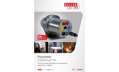 CellaTemp - Model PA 10 - Stationary Pyrometer - Brochure