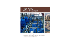 High Purity Water Treatment - Brochure