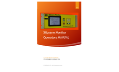 STS - Siloxane Monitor - Operators Manual