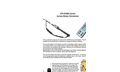 STS - Model FH40G Series - Survey Meter Simulators - Brochure