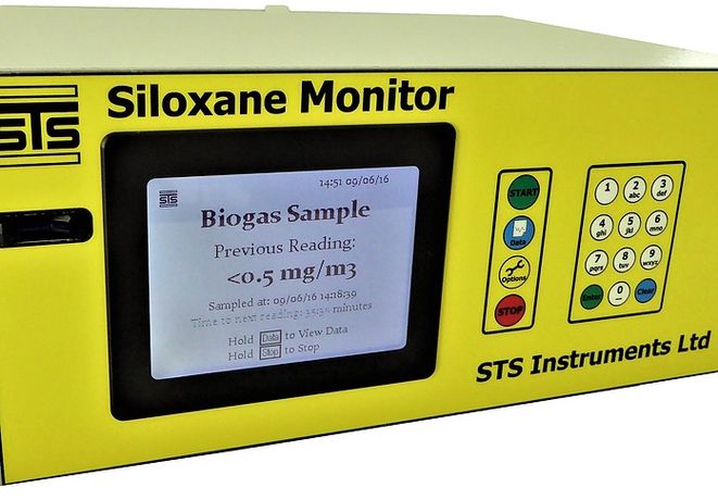 STS - Siloxane Monitor for Biogas Feeds to CHP Engines