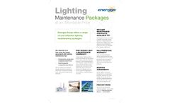 Lighting Maintenance Packages Brochure
