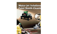 Water Jet Solutions for Paint Booth Cleaning Brochure