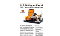 605 Series Electric High Pressure Water Jetting Unit