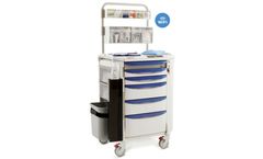 Metro - Model FLWANES1 - Flexline Anesthesia Cart with Wireless Touchpad
