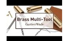 Brass Capsule Multi-tool Video