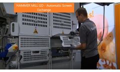 Hammer Mill GD - Automatic Screen Exchange - Video