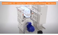Hammer Mill GD - Grinding line - Automatic Screen Exchange - Video