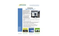 Mobile MaxClear - Model MMC - Solar Powered Water Purification Systems Brochure