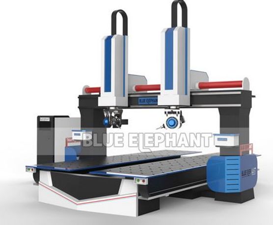 Blue Elephant 3D 1224 CNC Router 5 Axis CNC Router 5