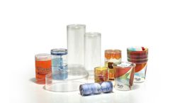 Clear Plastic Tube and Round Packaging