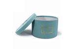 Extra-Link - Eco Friendly Paper with Lid Cylinder Velvet Round Flower Box