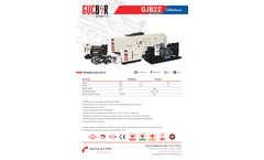 Gucbir - Model GJB22 - Diesel Generator - Datasheet