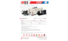Gucbir - Model GJR20 - Diesel Generator - Datasheet
