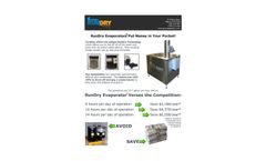 RunDry - Model RD-E7 (7 GPH) - Electric Wastewater Evaporator Unit - Brochure
