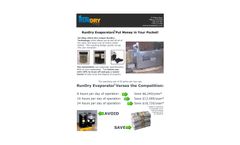 RunDry - Model RD-G20 (20GPH) - Gas Evaporators Unit - Brochure